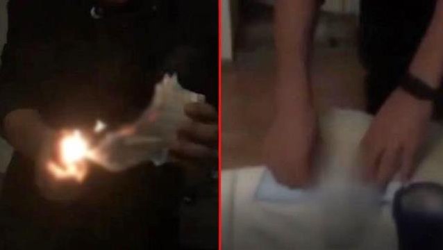 İçki masasında Kur'an-ı Kerim'i yırtıp yakan şahısların ilk ifadesi ortaya çıktı