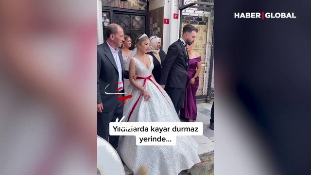 Düğün günü damadın başına gelen talihsiz olay gündem oldu: 'Yıldızlarda kayar'