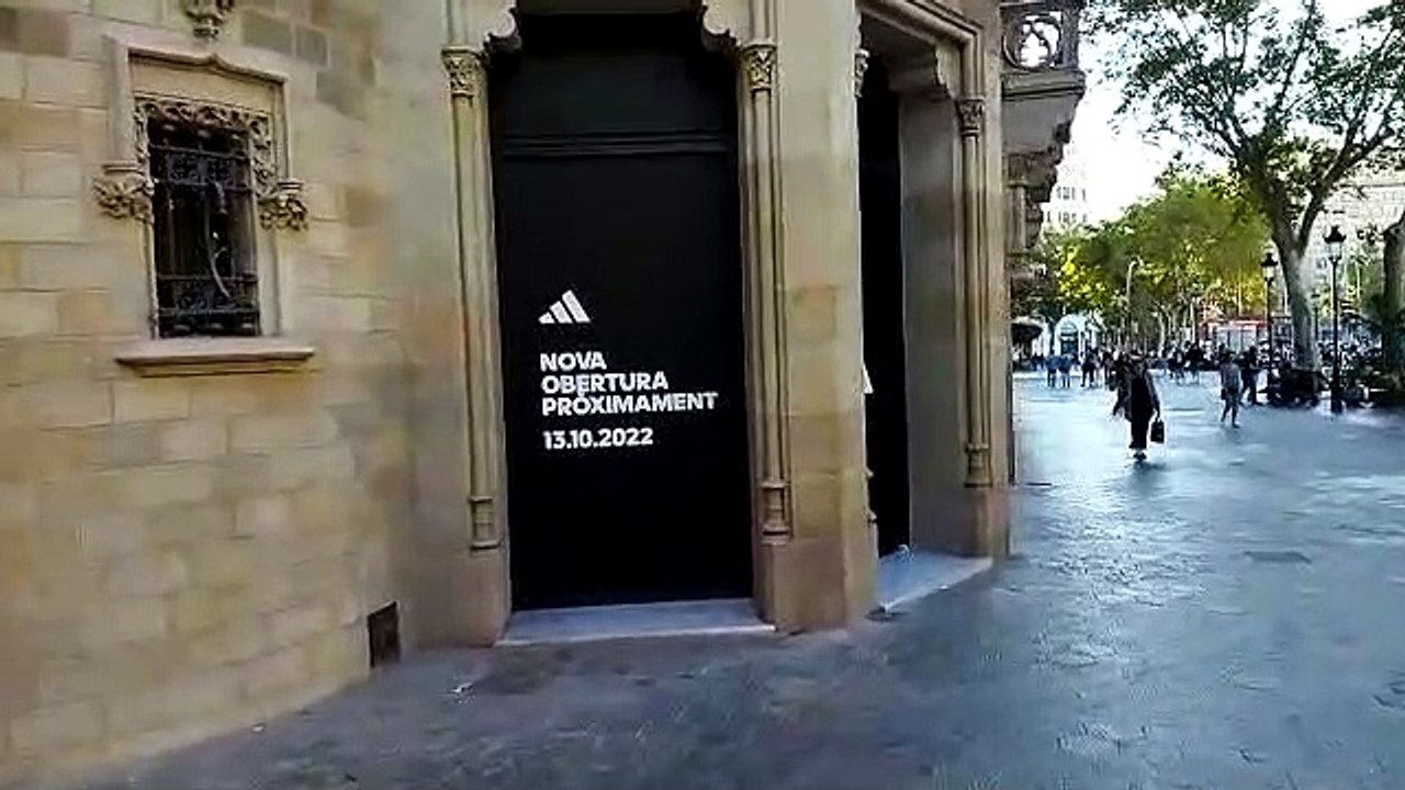 Nueva macrotienda Adidas en un edificio modernista del paseo de Gràcia