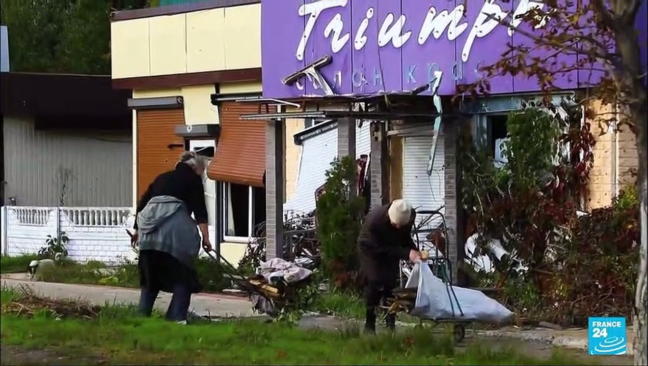 Frontline villagers emerge from Lyman basements as Russians retreat