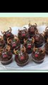 كاب-كيك على شكل أيل و كلب        Deer Cupcake and Dog Cupcake