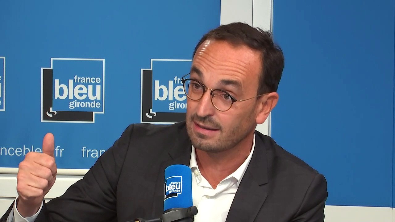 Thomas Cazenave, député Renaissance de la Gironde, invité de France Bleu Gironde