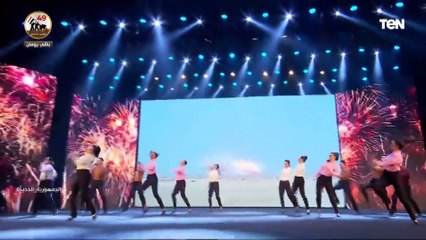 شايلين في إيدنا سلاح.. الرئيس السيسي يشهد أوبريت غنائيا في احتفالات نصر أكتوبر