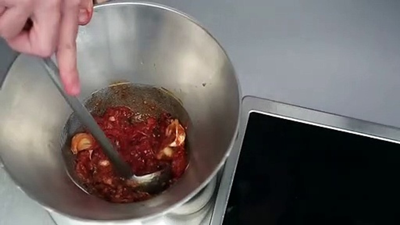 Fouler une sauce