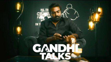 Vijay Sethupathi Starrer Gandhi Talks Is A Silent Film