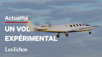 Un avion électrique réussit son premier vol de 8 minutes
