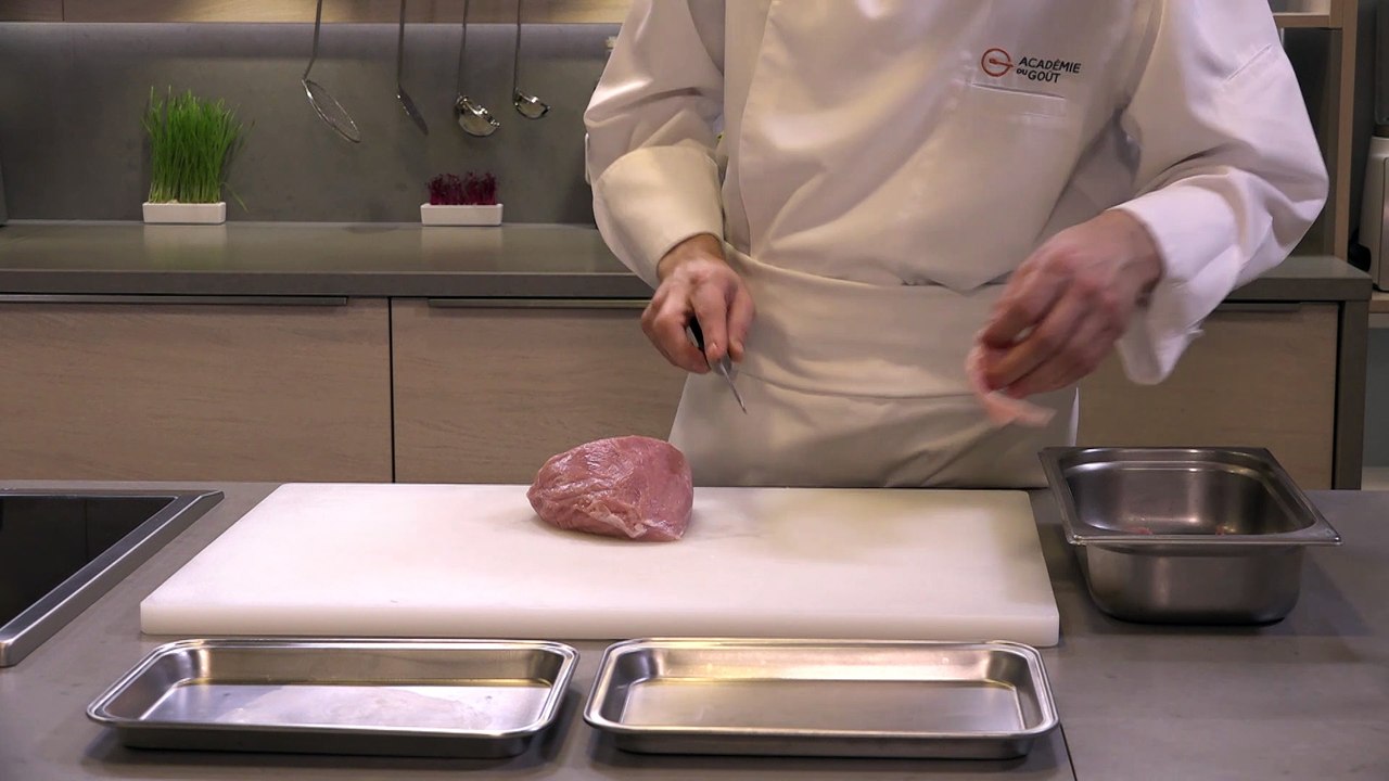 Parer et dégraisser un rond de veine