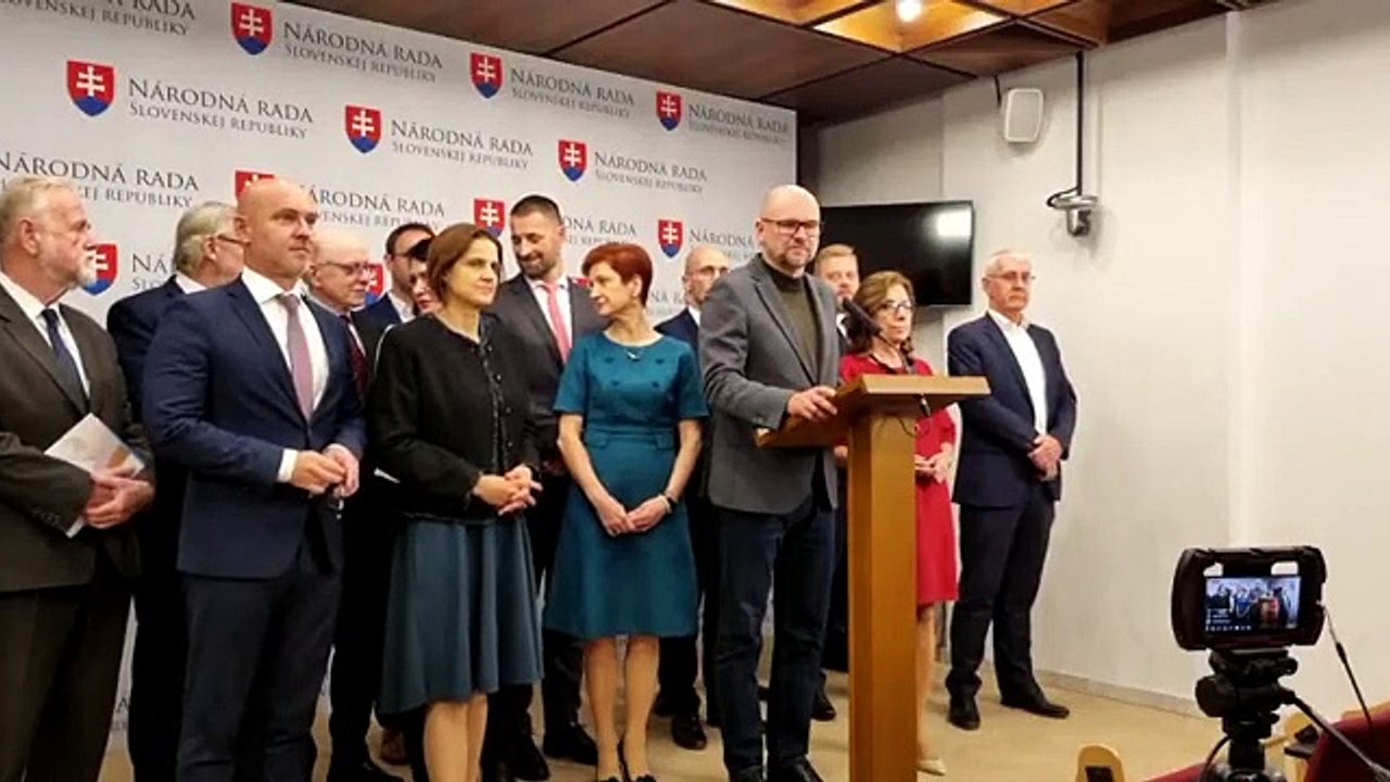 ZÁZNAM: SaS chce po hlasovaní o I. Matovičovi rokovať o predčasných voľbách