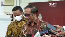 Keterangan Pers Menkopolhukam di Istana Kepresidenan Jakarta Terkait Tragedi di Kanjuruhan