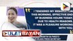 ES Bersamin, kinumpirma ang pagbibitiw sa puwesto ni Atty. Trixie Cruz-Angeles bilang Press Secretary at Atty. Jose Calida bilang chairperson ng COA