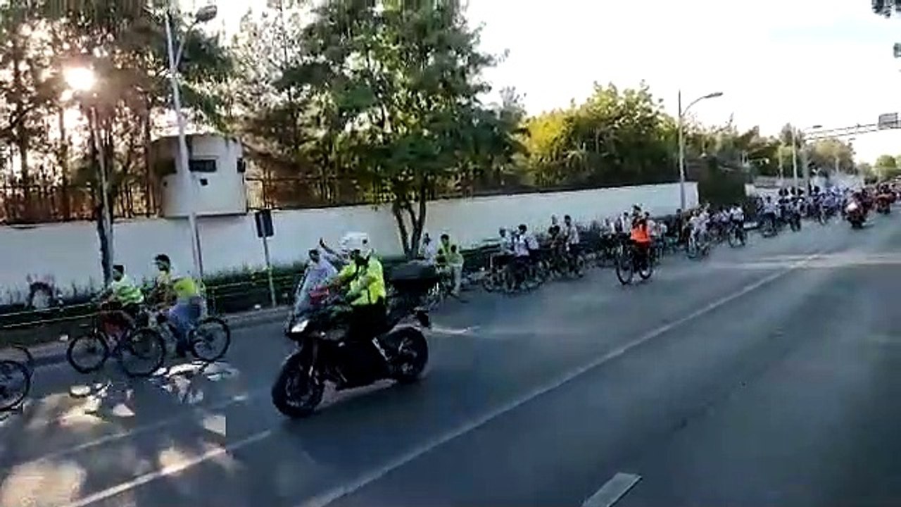 Diyarbakır’da pedallar kalp sağlığı için atıldı