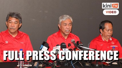 Zahid Hamidi's full press conference after meeting PM, 191 division leaders