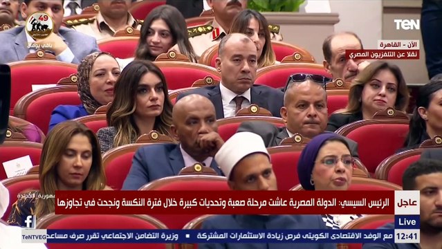 السيسي: في ناس كتير أوي في بلدنا عارفة يعني إيه فقر وعارفة بيعمل إيه في الناس