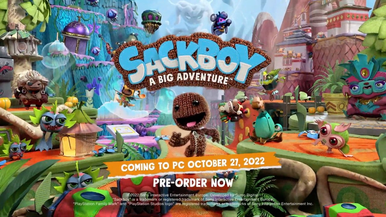 Sackboy A Big Adventure - Official PC Features Trailer