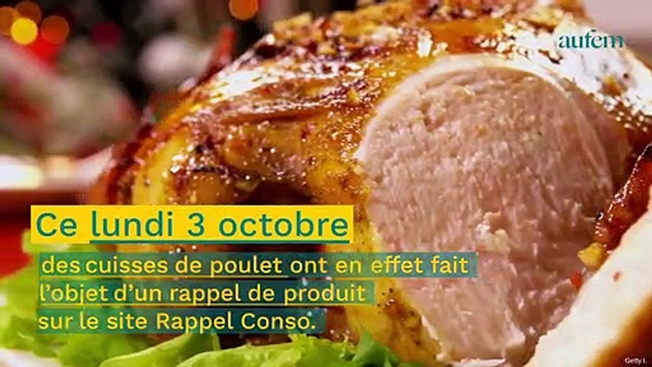 Rappel produit : ce poulet vendu chez Leclerc ne doit surtout pas être mangé