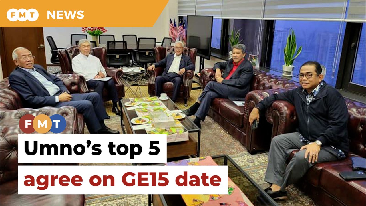 Umno’s top 5 agree on GE15 date, say sources