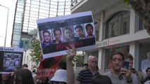 Son dakika haber! İranlılar, Amini'nin Öldürülmesini İstanbul'daki Konsolosluk Önünde Protesto Etti