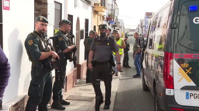 Operación contra el narcotráfico en Pilas, Aznalcázar y Aznalcóllar (Sevilla) con 200 agentes