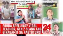 Forda spelling? Viral teacher, Gen Z slang ang ginagamit sa pagtuturo! | 24 Oras Shorts