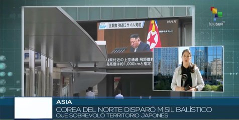 Japón activa sistema de alarma ante misiles norcoreanos