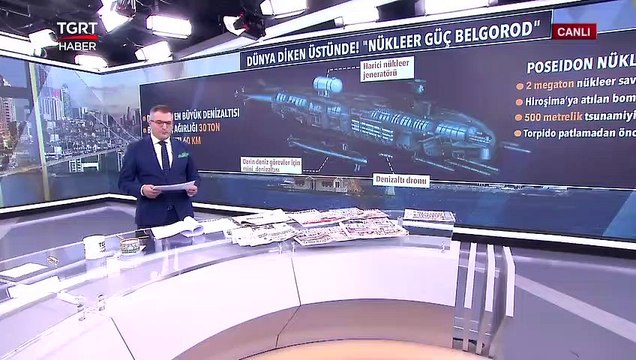Putin'in Güvendiği 'Karlı Dağ' Nükleer Denizaltı Belgorod! - Türkiye Gazetesi