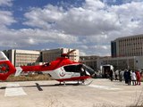 Son dakika haberi: 5,5 AYLIK VE 750 GRAM DOĞAN BEBEĞE AMBULANS HELİKOPTERLE SEVK