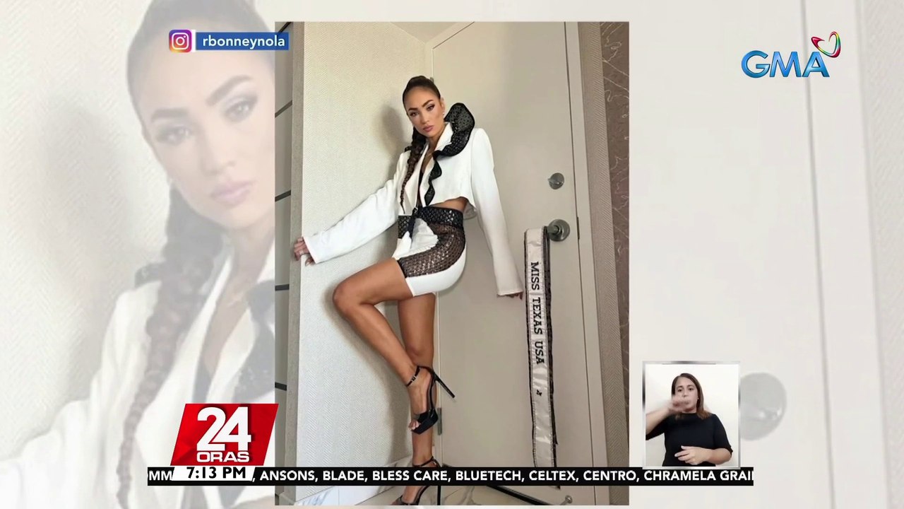Fil-Am fashion designer na si R’Bonney Gabriel, kinoronahan bilang Miss USA 2022 | 24 Oras
