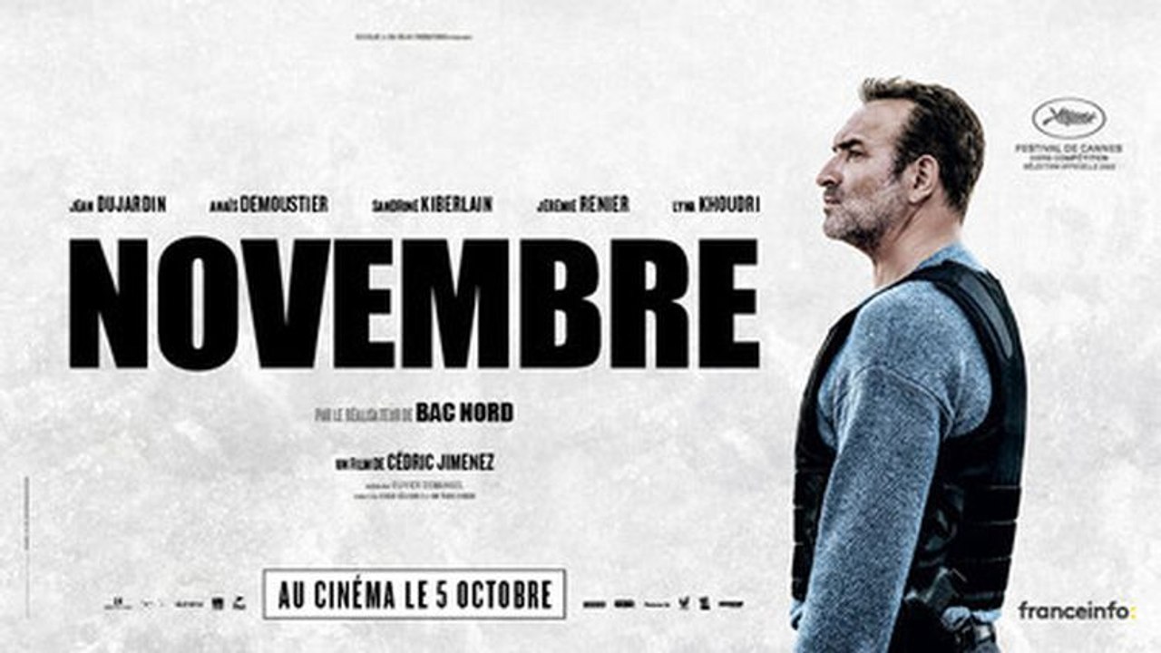 NOVEMBRE Bandeannonce Jean Dujardin, Anaïs Demoustier (2022