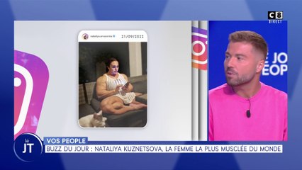Le journal people : Buzz du jour : Nataliya Kuznetsova, la femme la plus musclée du monde !