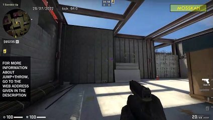 How to Smoke Elevator on Vertigo, option 1 - CSGO