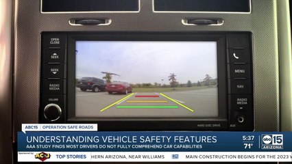 Download Video: Study finds most drivers do not understand new vehicle safety features