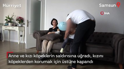 Anne-kıza saldırdılar! Yasak ırk köpeklerden biri gözlem altında, diğeri aranıyor