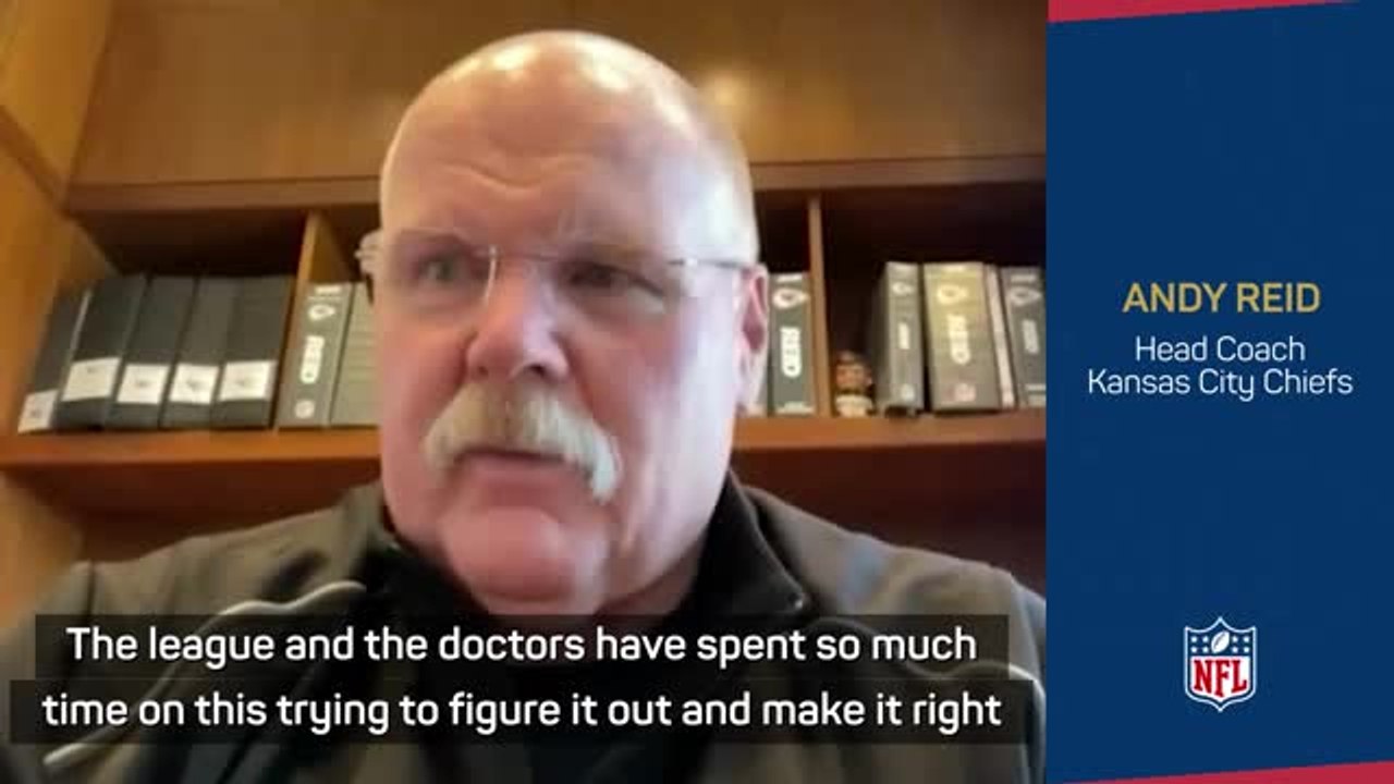 AMERICAN FOOTBALL: NFL: Reid says open communication key to 'figuring out' concussion protocol