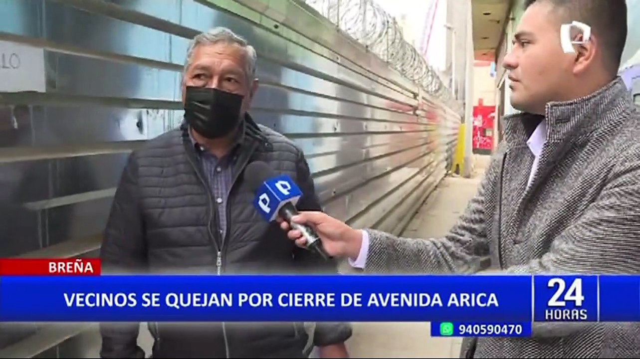 Breña: negocios perjudicados tras cierre de avenida Arica por obras del Metro de Lima