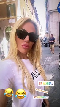 Ilary Blasi e il video provocatorio davanti al negozio Rolex