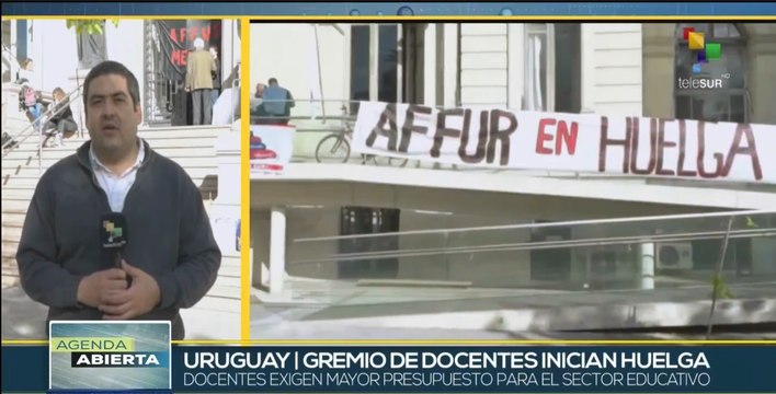 Sindicatos de docentes uruguayos inician huelga contra reforma educativa