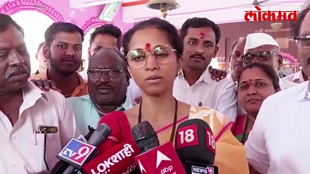 देशमुखांचं अभिनंदन तर CM शिंदेंना 10 कोटीवरून सवाल, सुप्रिया सुळे काय म्हणाल्या