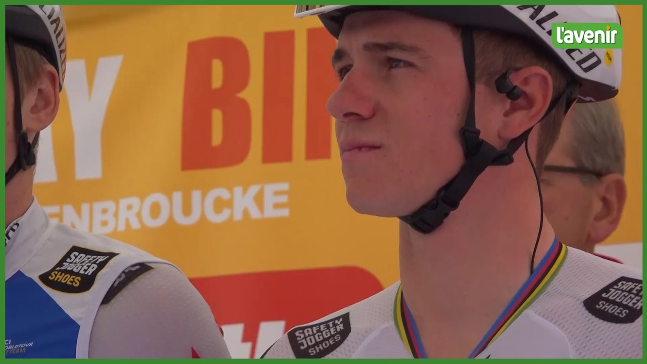 Remco Evenepoel, star de la course Binche-Chimay-Binche