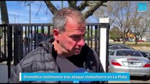 Dramático testimonio tras ataque motochorro en La Plata