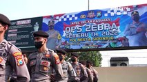 Kapolresta Sidoarjo Pimpin Apel Gelar Pasukan Ops Zebra Semeru 2022