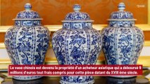 Une vendeuse récolte 7,7 millions d’euros pour un vase estimé à 1 000 euros !