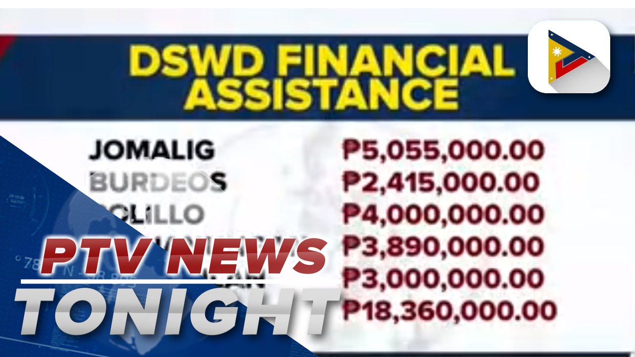 DSWD has distributed over P18-M assistance to Karding-affected families in Polillo Group of Islands