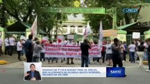 Dagdag nga P1.04-B budget para sa special risk allowance ng eligable health workers, inilabas ng DBM | Saksi