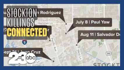 5 killings in Stockton believed to be connected