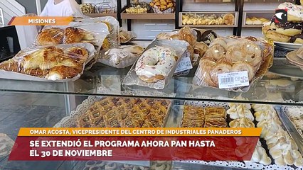 Se extendió el programa Ahora Pan hasta el 30 de Noviembre