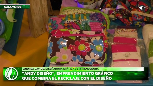 “Andy Diseño”, emprendimiento gráfico que combina el reciclaje con el diseño
