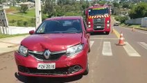 Colisão traseira deixa duas mulheres feridas no Bairro Brasília