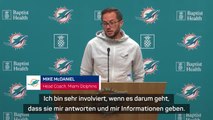 Dolphins verteidigen sich nach Verletzung von Tua