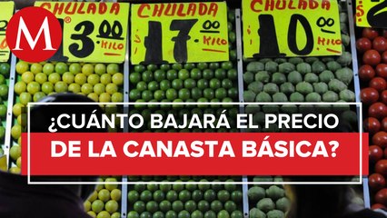 Empresas prevén reducir un 8% el precio de la canasta básica