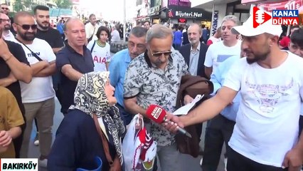 Zamlara isyan eden teyze gözyaşlarına boğuldu